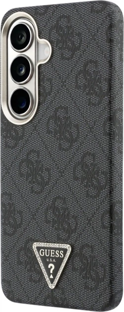 Панель Guess 4G Triangle Logo MagSafe для Samsung Galaxy S26 Black (3666339613457) - зображення 2