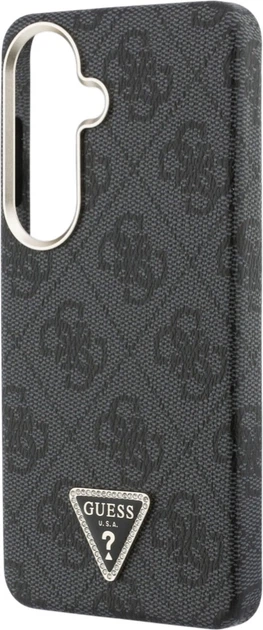 Панель Guess 4G Triangle Logo MagSafe для Samsung Galaxy S26 Black (3666339613457) - зображення 6