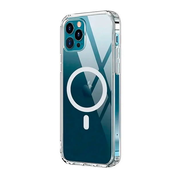 Прозорий чохол для iPhone 13 Pro Max TPU Clear Case з MagSafe - Фото 3 Прозорий чохол для iPhone 13 Pro Max TPU Clear Case з MagSafe - зображення 3