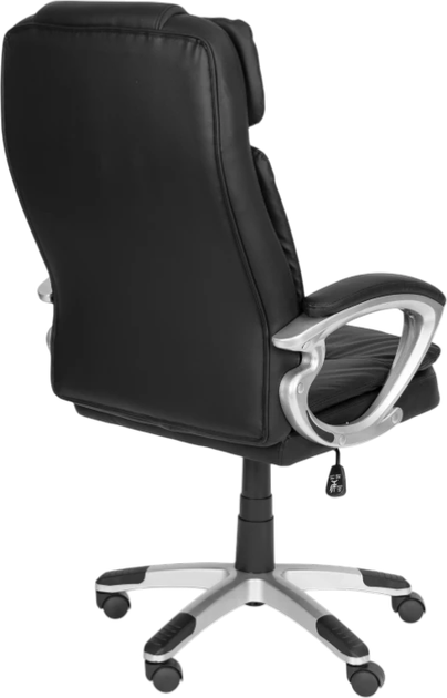 Офісне крісло ModernHome by Multistore поворотне ергономічне Чорне 309-1 (5905817009336) - зображення 2