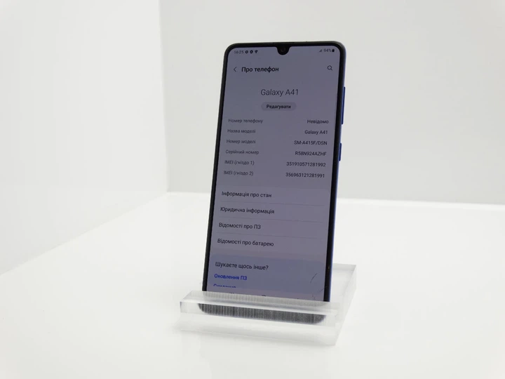Смартфон Samsung A41 4/64 NFC (б\у) - Б/В - зображення 3