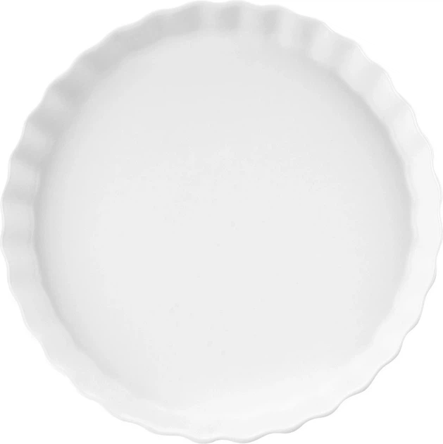 Форма для торта Vilde керамічна Біла 24.5 см (5904316481384) - зображення 2