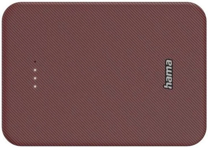 УМБ Hama 10000 mAh 15W Red (00201714) - Фото 3 УМБ Hama 10000 mAh 15W Red (00201714) - зображення 3