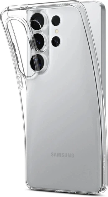 Etui plecki Spigen Liquid Crystal Case do Samsung Galaxy S26 Ultra Transparent (ACS10671) - obraz 4