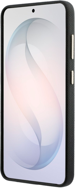 Etui Guess Grained Big 4G Metal Logo do Samsung Galaxy S26 Black (3666339612917) - obraz 5