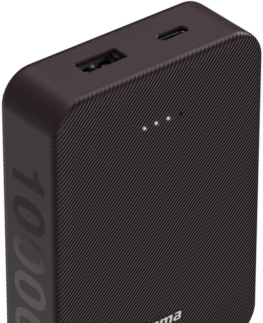 УМБ Hama 10000 mAh 15W Plum (00201712) - Фото 4 УМБ Hama 10000 mAh 15W Plum (00201712) - зображення 4