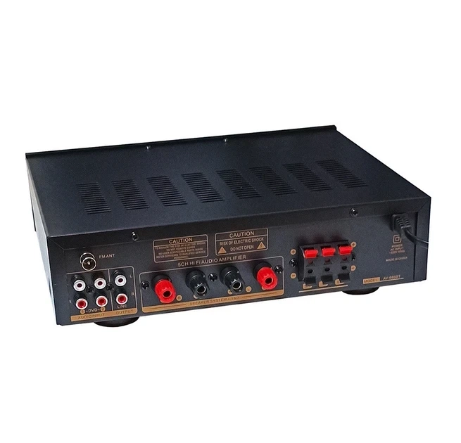 Аудио усилитель UKC AK-398BT 2x200W с поддержкой Bluetooth и USB 10373 - изображение 4