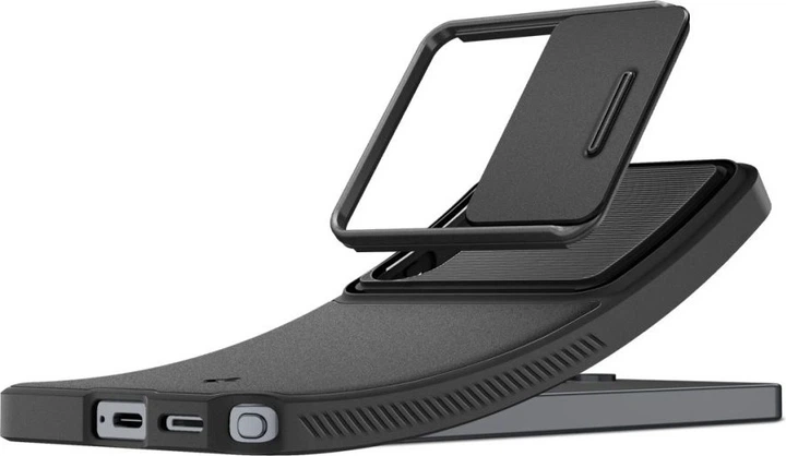 Etui plecki Spigen Optik Armor Case do Samsung Galaxy S26 Ultra Black (ACS10687) - obraz 3