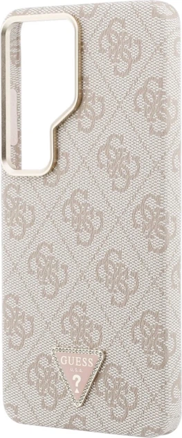 Панель Guess 4G Triangle Logo MagSafe для Samsung Galaxy S26 Ultra Pink (3666339613501) - зображення 6