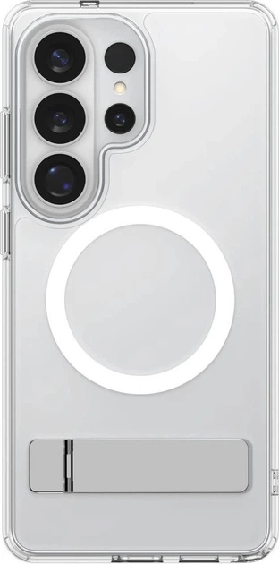 Etui plecki Spigen Ultra Hybrid S Mag MagSafe Case do Samsung Galaxy S26 Ultra Clear White (ACS11032) - obraz 3