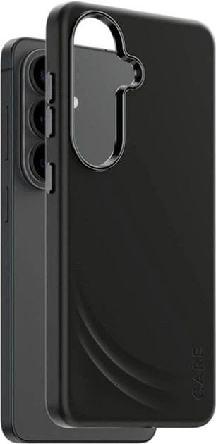 Чохол CARE by PanzerGlass Flow QI для Samsung Galaxy S26 Black (CR13323) - зображення 2