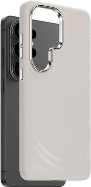 Etui CARE by PanzerGlass Flow QI do Samsung Galaxy S26 Ultra Vanilla (CR70896) - obraz 3