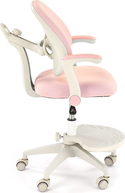 Офісне крісло Halmar Panco обертове Рожеве (5905248131668) - зображення 6