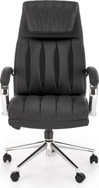 Офісне крісло Halmar Romano Чорне (5905248131712) - зображення 4