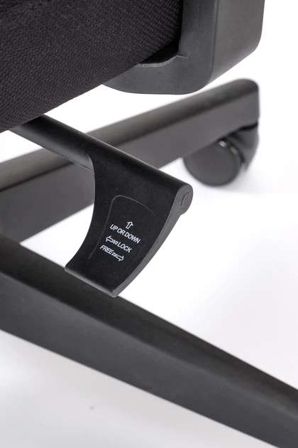 Офісне крісло Halmar Sonar Чорне (5905248131729) - зображення 6