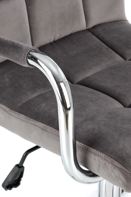 Офісне крісло Halmar Gonzo 4 Сірий (5905248123052) - зображення 6