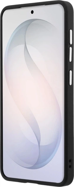 Панель Guess Fixed Glitter Triangle MagSafe для Samsung Galaxy S26 Black (3666339613518) - зображення 5