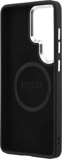 Панель Guess Fixed Glitter Triangle MagSafe для Samsung Galaxy S26 Ultra Silver (3666339613563) - зображення 7