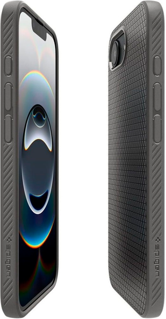 Etui Spigen Liquid Air Mag na iPhone 16e/17e Grey (8800283303674) - obraz 4