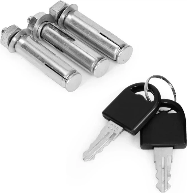 Блокада паркувальна ModernHome by Multistore складана на ключ 40 см (DNPL-004) - зображення 8