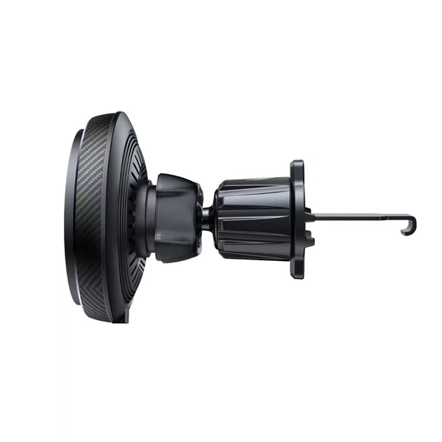 Автодержатель с функцией беспроводной зарядки Tech-Protect MM15W-V4 Magnetic Vent 15W Black with MagSafe (9490713933787) - изображение 3