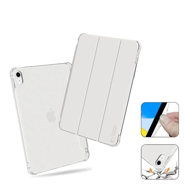 Чехол Tech-Protect SC Pen Hybrid для iPad 11 2025 11th Gen | 10.9 2022 10th Gen Crystal Silver (5906302372133) - изображение 3