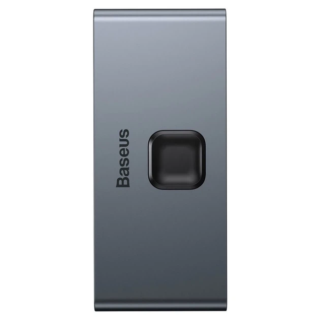 Разветвитель Baseus Matrix 2-in-1 HDMI to 2xHDMI Space Grey (CAHUB-BC0G) - изображение 2