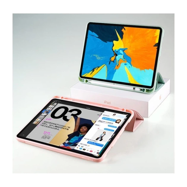Чехол Tech-Protect SC Pen для iPad 9 | 8 | 7 10.2 2021 | 2020 | 2019 Pink (0795787710623) - Фото 5 Чехол Tech-Protect SC Pen для iPad 9 | 8 | 7 10.2 2021 | 2020 | 2019 Pink (0795787710623) - изображение 5