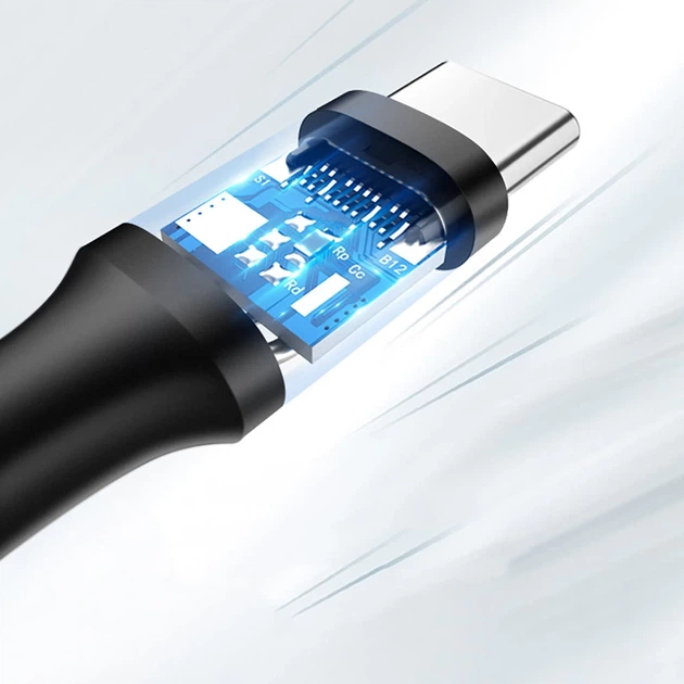 Кабель Ugreen Quick Charge USB-A to USB Type-C 3A 0.25m Black (6957303861149) - Фото 8 Кабель Ugreen Quick Charge USB-A to USB Type-C 3A 0.25m Black (6957303861149) - изображение 8