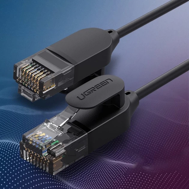 Патчкорд Ugreen RJ45 to RJ45 1000 Mbps 5m Black (6957303876549) - изображение 3