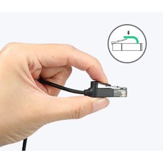 Патчкорд Ugreen RJ45 to RJ45 1000 Mbps 5m Black (6957303876549) - изображение 14