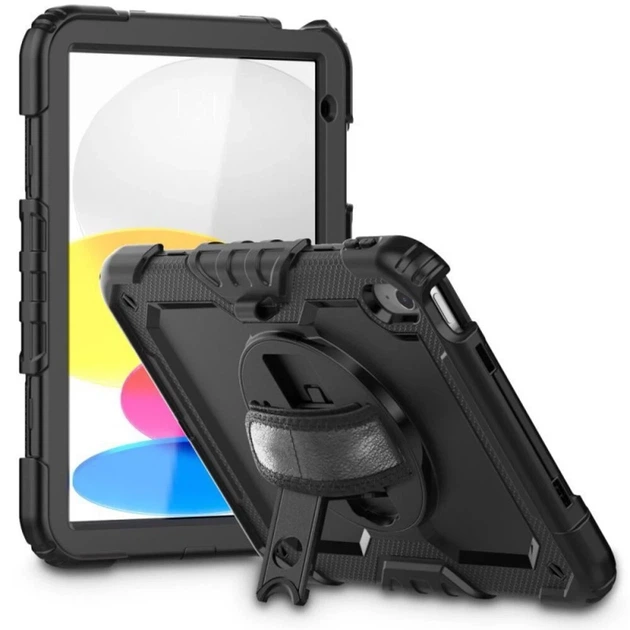 Чехол Tech-Protect Solid 360 для iPad 11 2025 11th Gen | 10.9 2022 10th Gen Black (9490713927670) - Фото 2 Чехол Tech-Protect Solid 360 для iPad 11 2025 11th Gen | 10.9 2022 10th Gen Black (9490713927670) - изображение 2