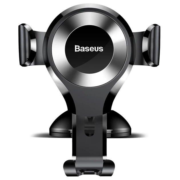 Автодержатель Baseus Osculum Gravity Mount Dashboard Windshield Silver (SUYL-XP0S) - изображение 2