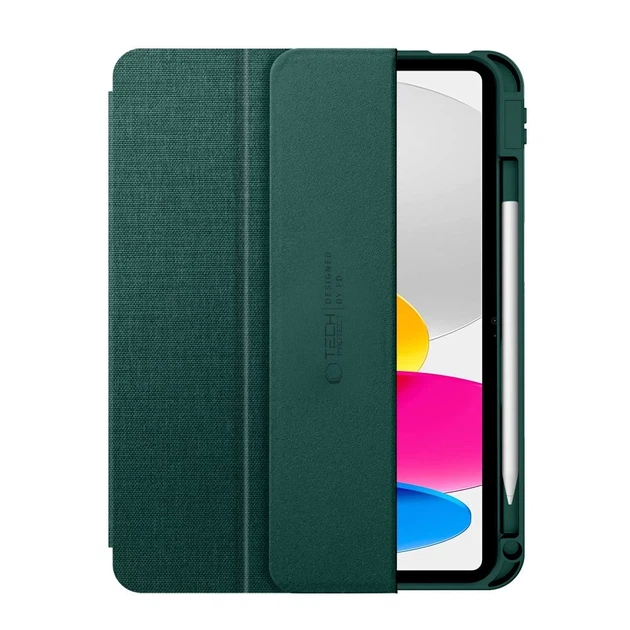 Чехол Tech-Protect SC Pen Canvas для iPad 11 2025 11th Gen | 10.9 2022 10th Gen Moss Green (5906302330942) - изображение 3