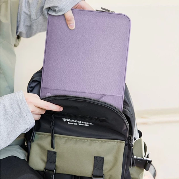 Чехол-папка Tech-Protect Sleevy 13-14" Lavender (5906302375523) - изображение 7
