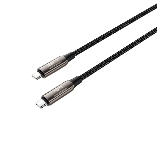 Кабель Tech-Protect UB10T Ultraboost USB-C to USB-C 240W 1 m Black (5906302370603) - Фото 2 Кабель Tech-Protect UB10T Ultraboost USB-C to USB-C 240W 1 m Black (5906302370603) - изображение 2