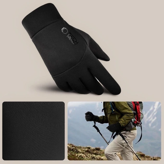 Перчатки для сенсорного экрана Tech-Protect WG01 "L" Black (5906302321766) - изображение 6