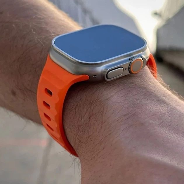Ремінець Upex IconBand Line для Apple Watch 49 | 46 | 45 | 44 | 42 mm (1-3 series) Orange (9490713934845) - Фото 4 Ремінець Upex IconBand Line для Apple Watch 49 | 46 | 45 | 44 | 42 mm (1-3 series) Orange (9490713934845) - зображення 4