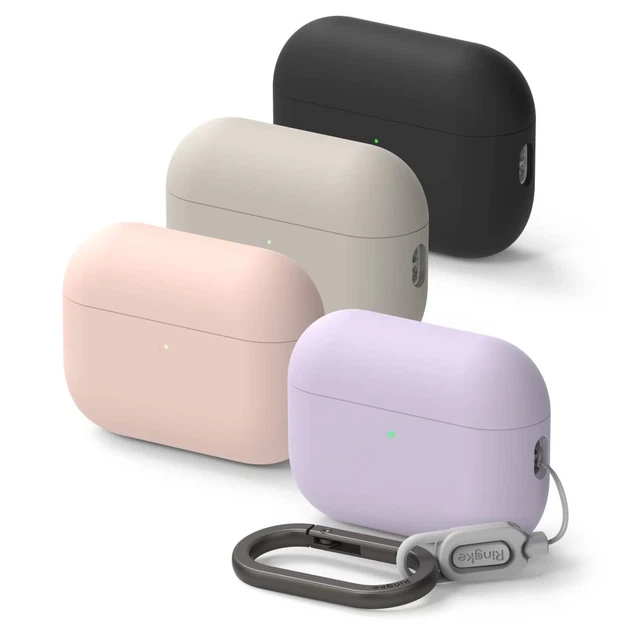 Чохол для навушників Ringke Silicone для AirPods Pro 3 Pink Sand (8800293859413) - зображення 2