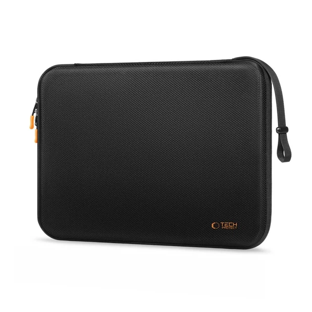Чехол-папка для ноутбука Tech-Protect Hardpouch Laptop 15–16 inch Black Orange (5906302331819) - Фото 2 Чехол-папка для ноутбука Tech-Protect Hardpouch Laptop 15–16 inch Black Orange (5906302331819) - изображение 2