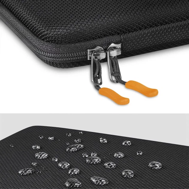 Чехол-папка для ноутбука Tech-Protect Hardpouch Laptop 15–16 inch Black Orange (5906302331819) - Фото 4 Чехол-папка для ноутбука Tech-Protect Hardpouch Laptop 15–16 inch Black Orange (5906302331819) - изображение 4