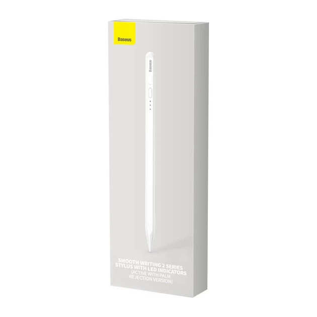 Стилус Baseus Smooth Writing 2 with LED Indicators Active для iPad White (SXBC060402) - изображение 5