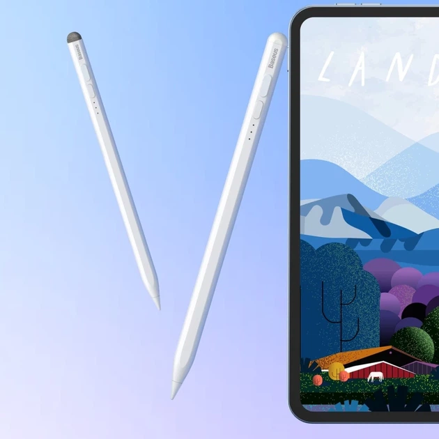 Стилус Baseus Smooth Writing 2 with LED Indicators Active для iPad White (SXBC060402) - изображение 10