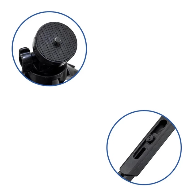 Универсальный штатив HRT with Phone Holder Mount Selfie Stick Camera 16-21 cm Black (9111201898547) - Фото 6 Универсальный штатив HRT with Phone Holder Mount Selfie Stick Camera 16-21 cm Black (9111201898547) - изображение 6