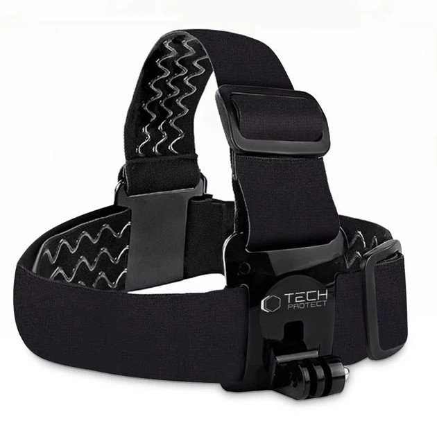 Головне кріплення Tech-Protect GA100 Head Mount для GoPro | DJI Black (5906302371754) - зображення 2