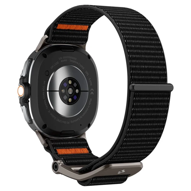 Ремінець Spigen DuraPro Flex для Samsung Galaxy Watch 8 44 | 40 mm/8 Classic 46 mm Black (AMP10116) - зображення 11