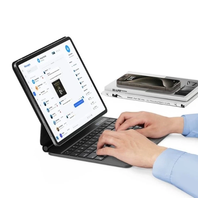 Чехол-клавиатура Usams Miaoke Series для iPad Pro 11″ и iPad Air 4/5 10.9″ Black (6958444909912) - изображение 4