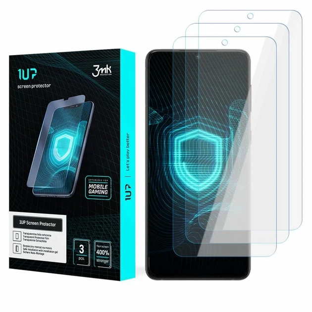 Защитная пленка 3mk 1UP (3 PCS) для iPhone 15 Plus Clear (5903108535458) - Фото 1 Защитная пленка 3mk 1UP (3 PCS) для iPhone 15 Plus Clear (5903108535458) - изображение 1