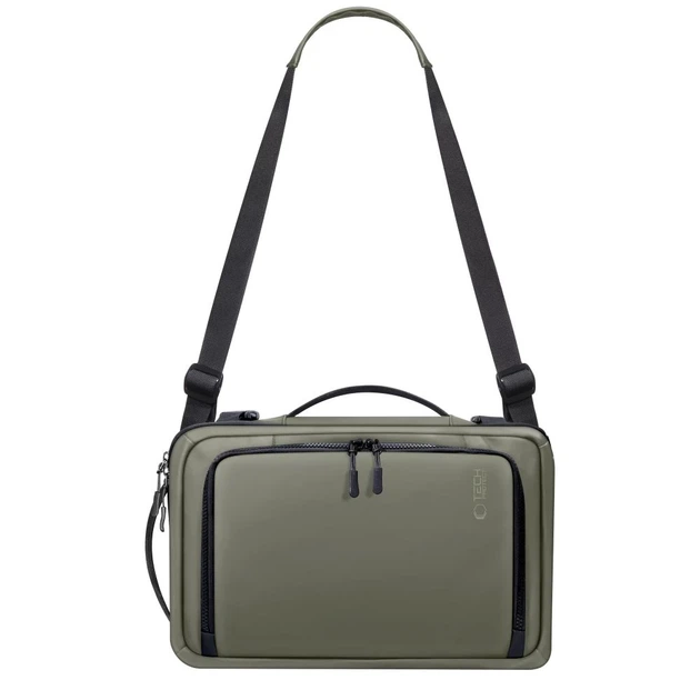 Рюкзак Tech-Protect Defender S50 Ryanair & Wizzair Travel 20L Olive Green (5906302368815) - изображение 4