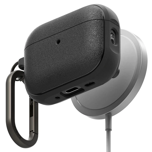 Чохол для навушників Ringke Onyx Magnetic для AirPods Pro 3 Black with MagSafe (8800293859369) - зображення 3